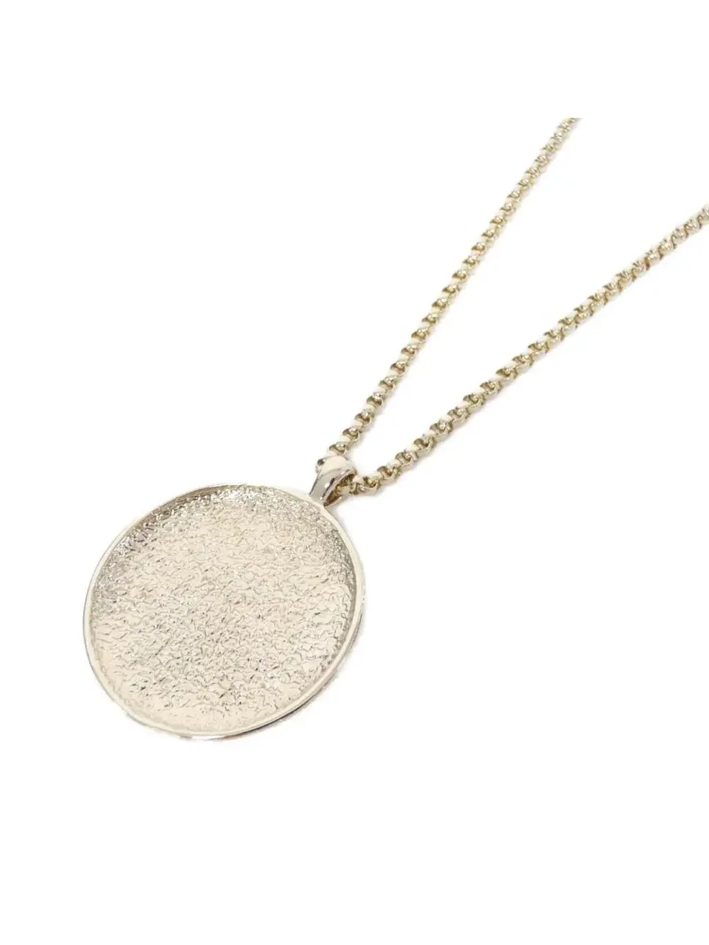 Chanel Pendant Necklace Metal Black #287945C16B